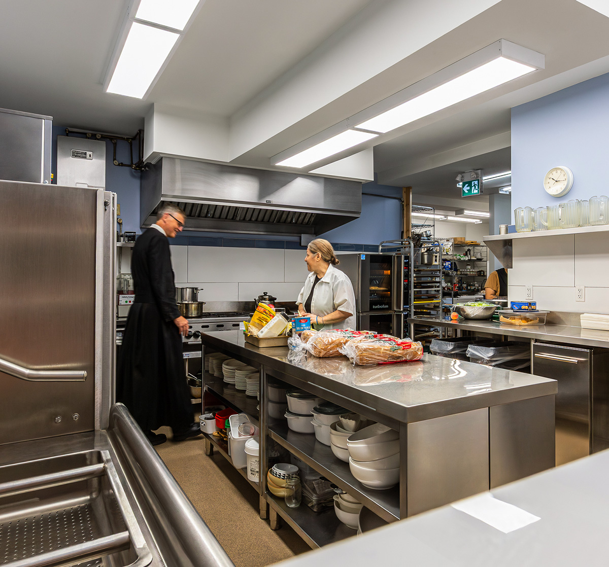 Oratory Kitchen by Architect Judy Sanz-Solé
